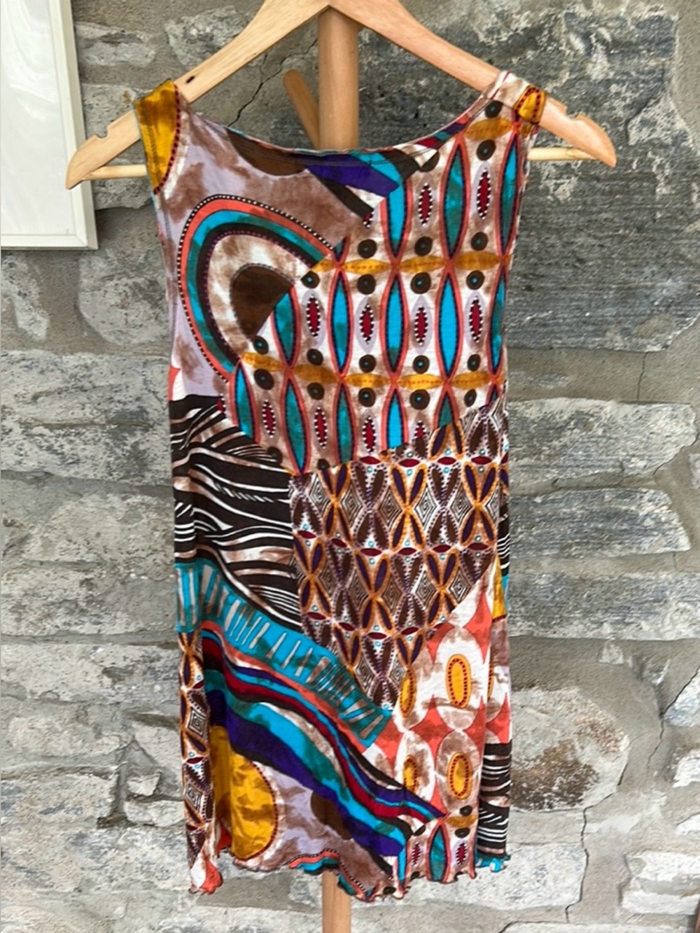 Multicolor Patterned Top - Picture 2 of 7